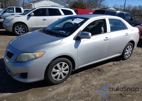 2010 Toyota Corolla Le z USA, uszkodzony, nr VIN 1NXBU4EE7AZ308507